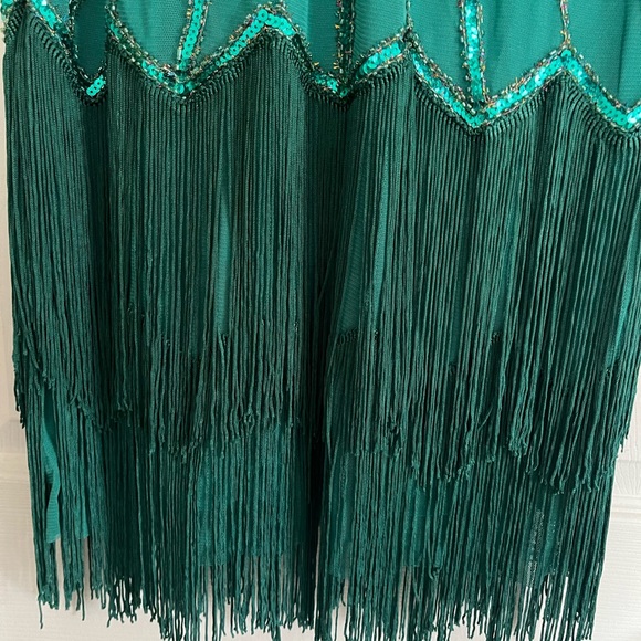 1920s flapper dress! Never wore. Comes with the string of pearls - Picture 5 of 5